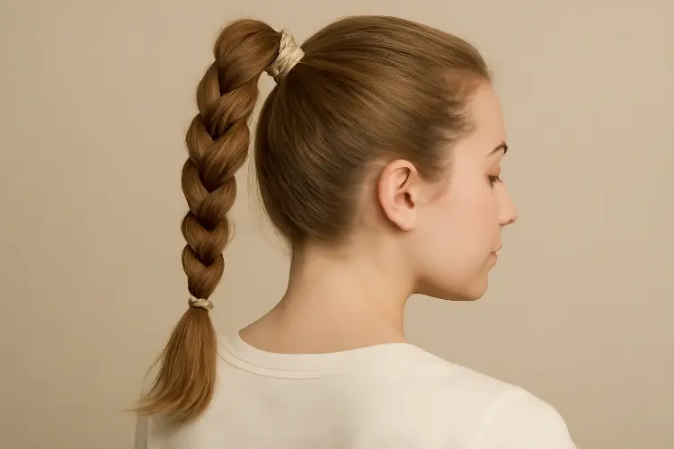 Braided High Ponytail