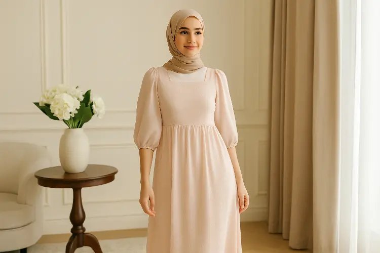Midi Dress: Simpel dan Feminin