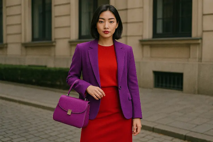 Bold dan Berani dengan Ungu + Merah