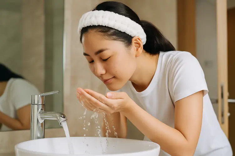 Cuci Muka 2 Kali Sehari, Jangan Lebih