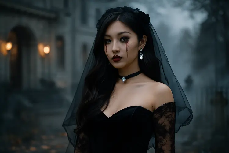 Kostum Horror yang Elegan