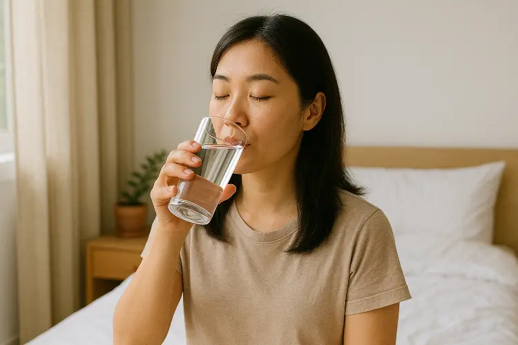 Minum Air Putih Begitu Bangun Tidur - “Tombol ON” untuk Tubuhmu