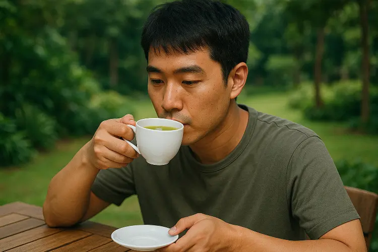 Makanan Pembakar Lemak Perut - Teh Hijau